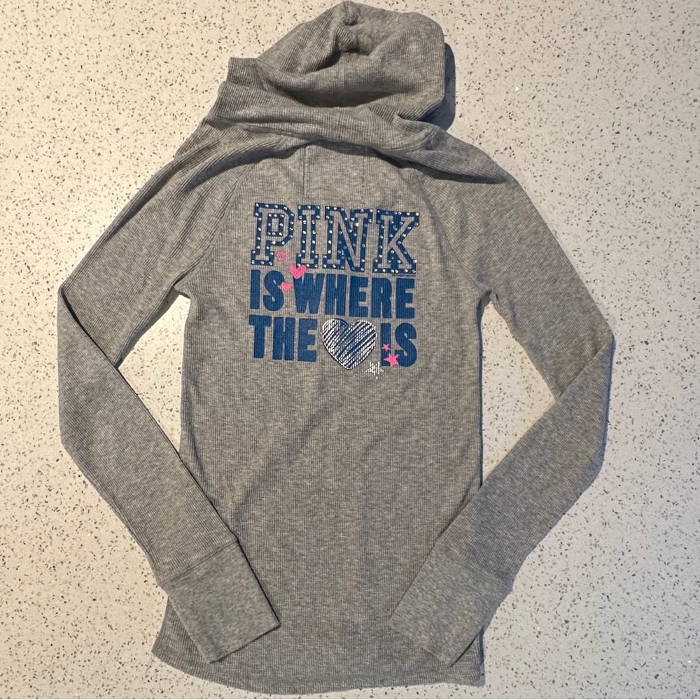 Victoria’s Secret Pink thermal hoodie